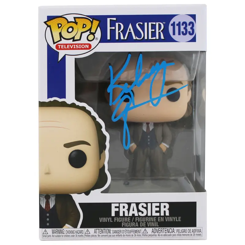 Kelsey Grammer Frasier Authentic Signed Frasier #1133 Funko Pop Vinyl Figure BAS