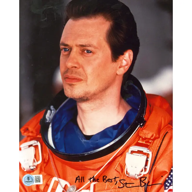 Steve Buscemi Armageddon "All The Best" Signed 8x10 Vertical Photo BAS #BR38899