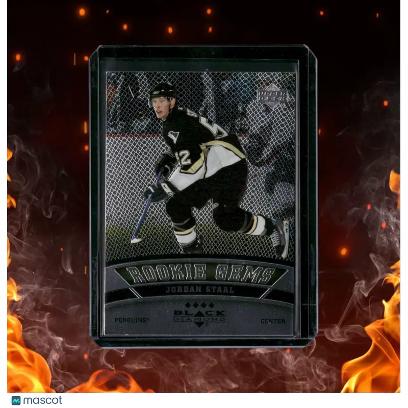 2006-07 Upper Deck Black Diamond Jordan Staal Gems Rookie #205