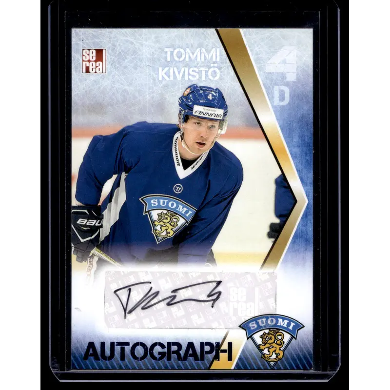2016 Sereal Team Finland Autograph - Tommi Kivist #FIN-AUT-006 /50