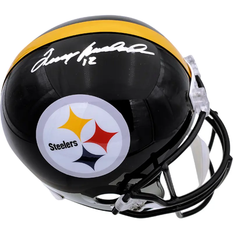 Terry Bradshaw Autographed Pittsburgh Steelers Deluxe Full-Size Replica Helmet