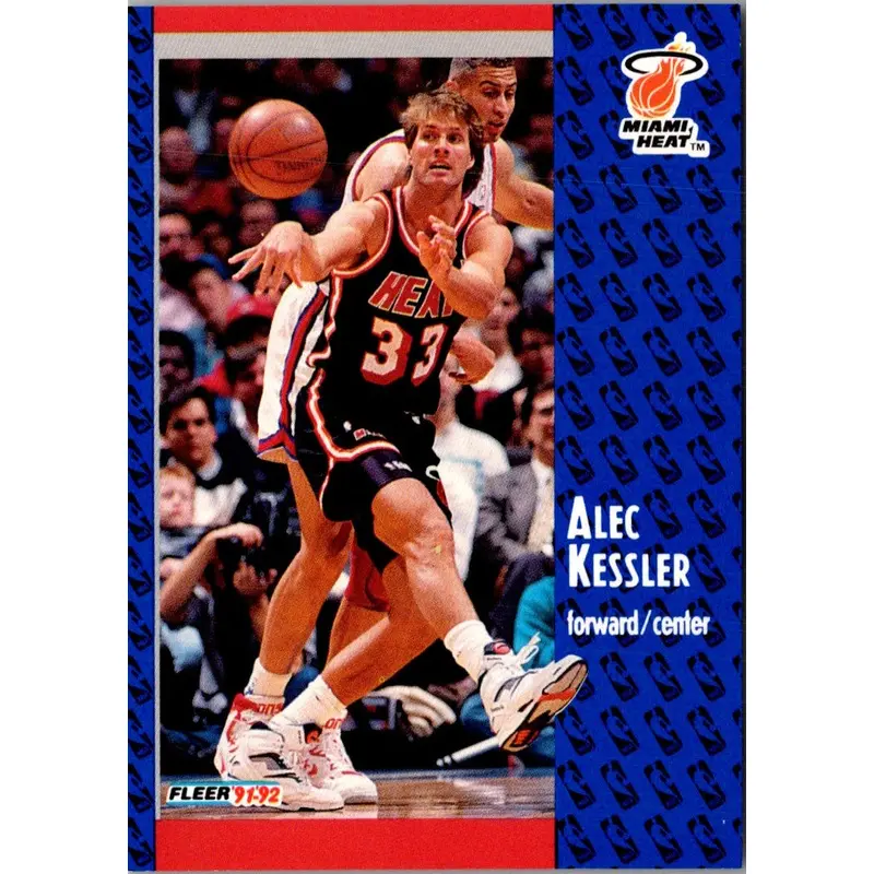 1991 Fleer Alec Kessler #306 Rookie