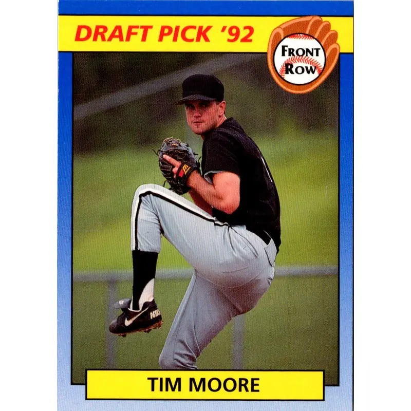1992 Front Row Draft Picks Tim Moore #4