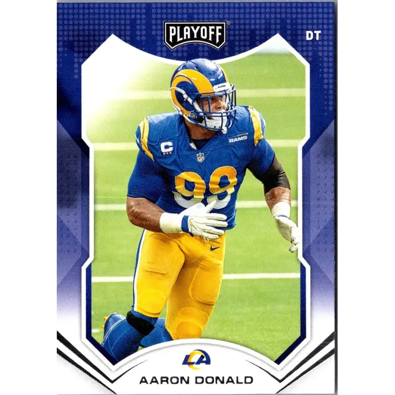 2021 Panini Playoff Aaron Donald #186