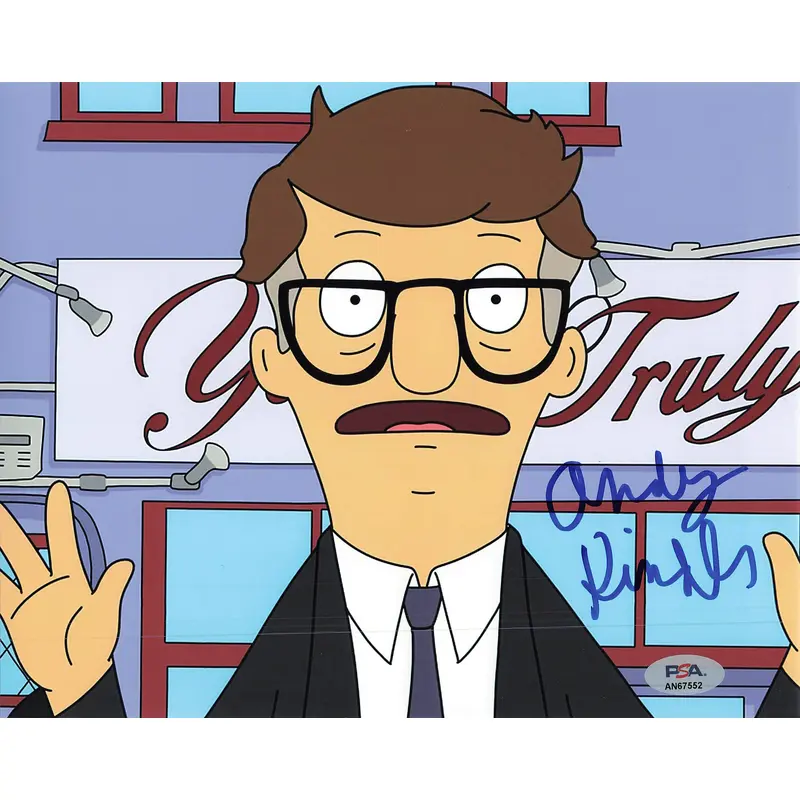 Andy Kindler signed 8x10 photo PSA/DNA Autographed Actor Bob's Burgers