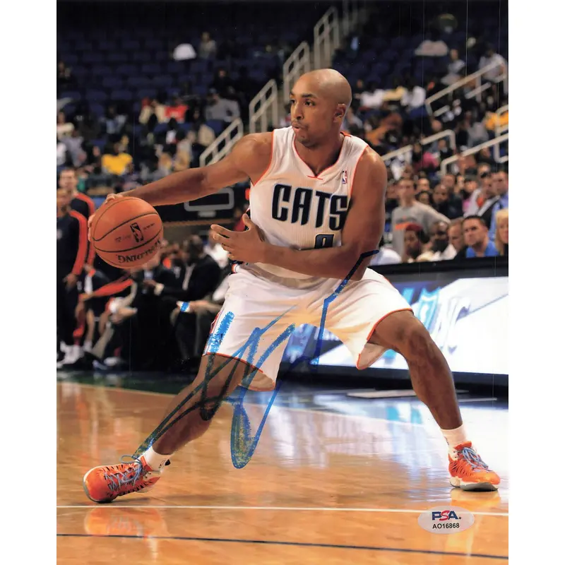 Gerald Henderson signed 8x10 Photo PSA/DNA Charlotte Bobcats Autographed