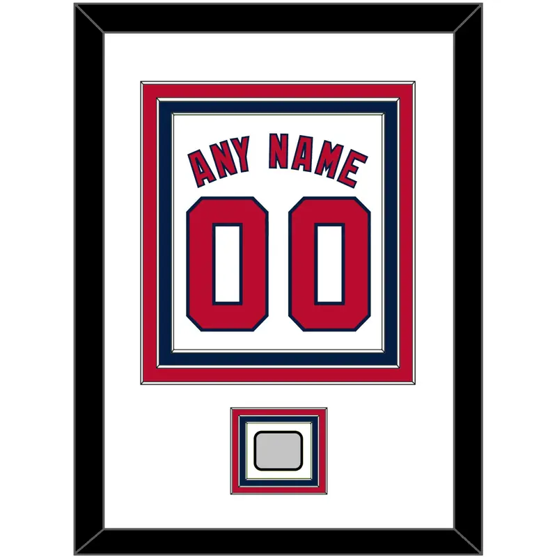Washington Name, Number & 2019 World Series Champions Patch - Home White - Triple Mat 1