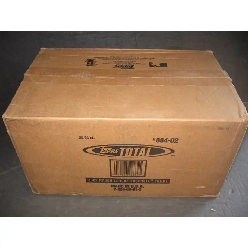 2002 Topps Total Baseball Case (Retail) (20 Box)