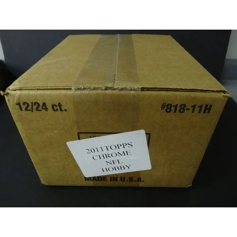 2011 Topps Chrome Football Case (Hobby) (12 Box)