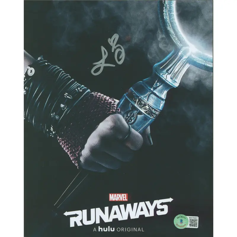 Lyrica Okana Marvel's Runaways Authentic Signed 8x10 Photo BAS #BA75467