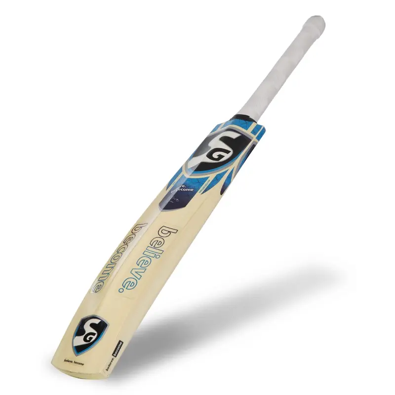 SG Super Cover Traditionally Shaped English Willow Cricket Bat (Leather Ball)
