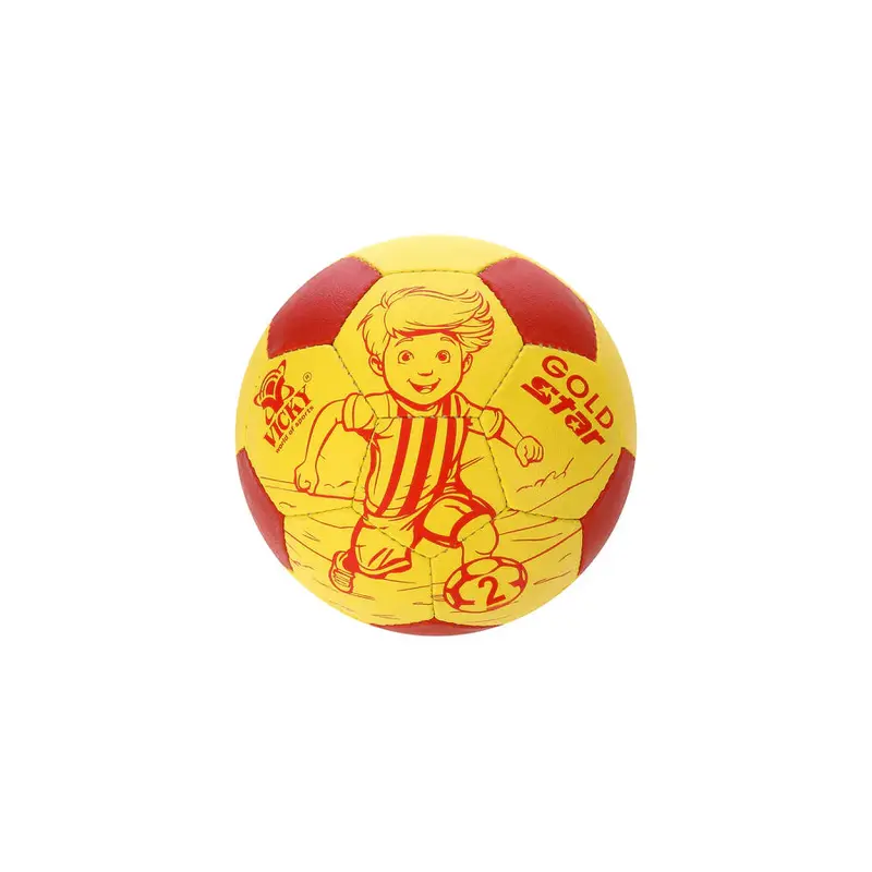 Vicky Gold Star Size 2 Football | Kibi Sports