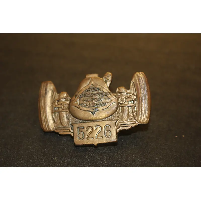 1950 Indianapolis 500 Pit Badge #5226