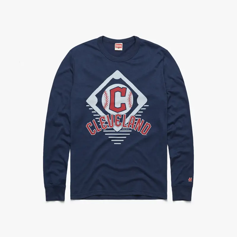 Cleveland Guardians Diamond Long Sleeve Tee