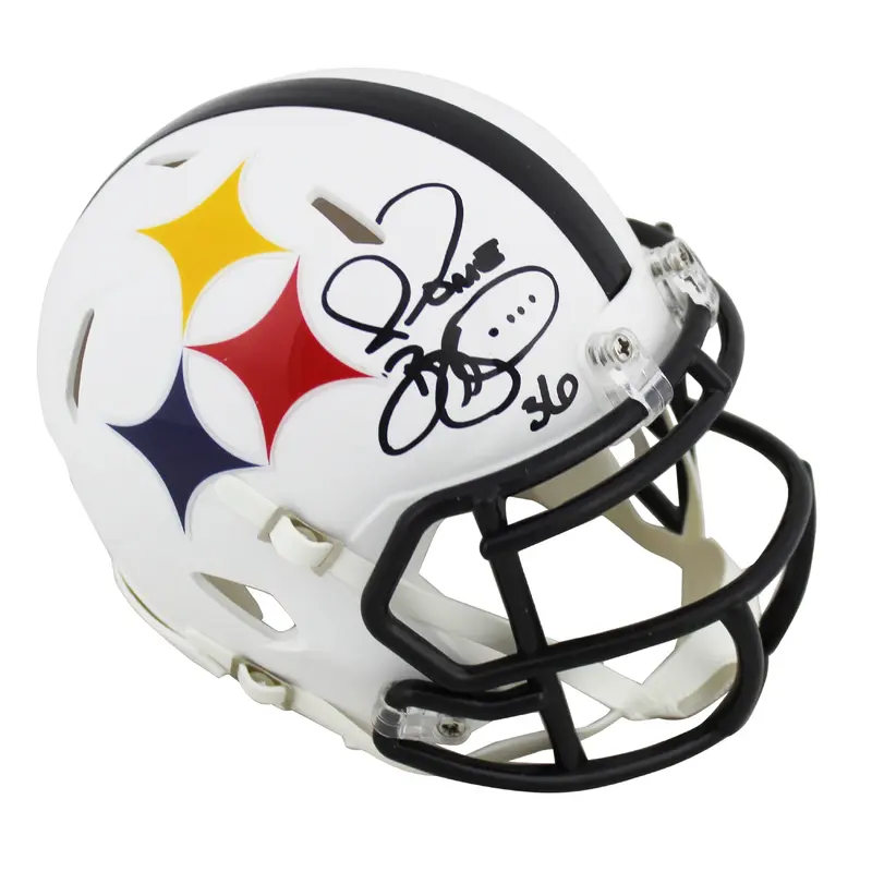Steelers Jerome Bettis Authentic Signed Amp Speed Mini Helmet BAS Witnessed