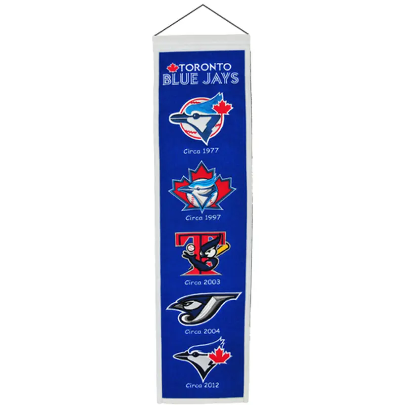 Toronto Blue Jays Logo Evolution Heritage Banner