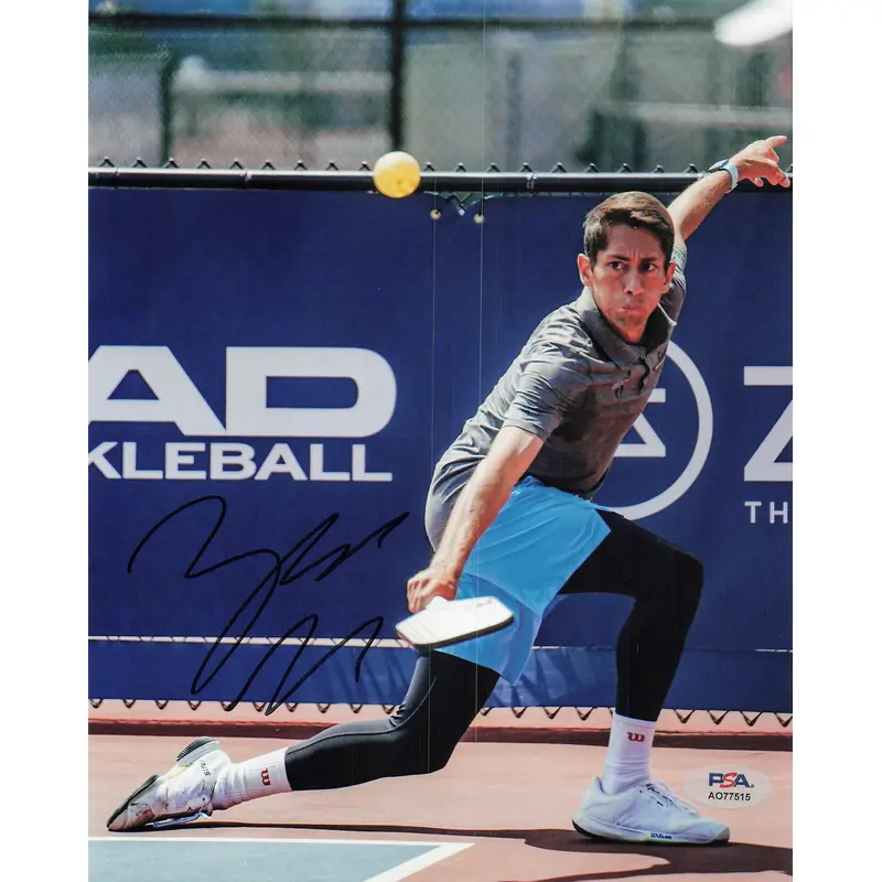 Zane Navratil signed 8x10 photo PSA/DNA Autographed Tennis