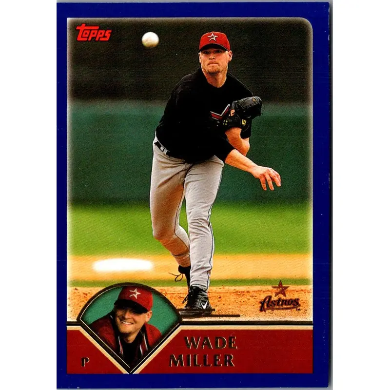 2003 Topps Wade Miller #258