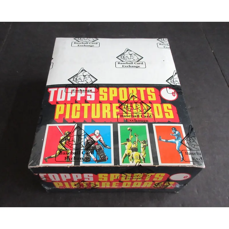 1984 Topps Football Unopened Rack Box (BBCE) (A13747)