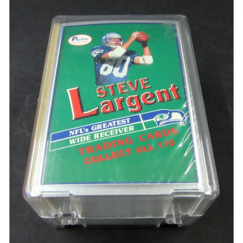 1989 Pacific Football Steve Largent Factory Set