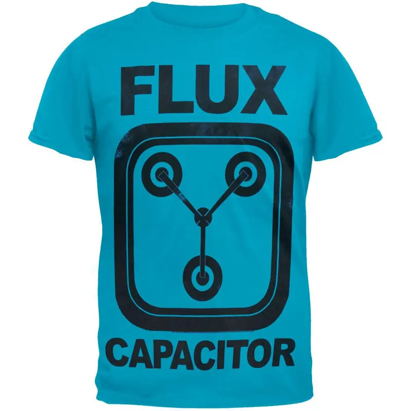 Back To The Future - Flux Capacitor Soft T-Shirt