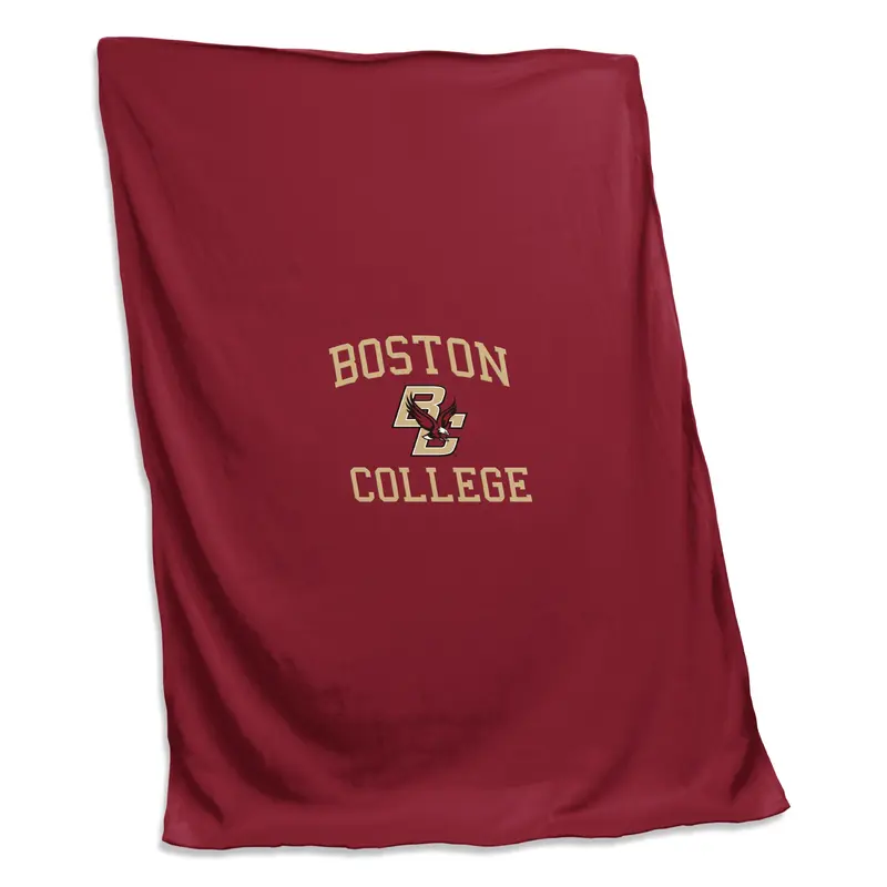 Boston College Screened Sweatshirt Blanket