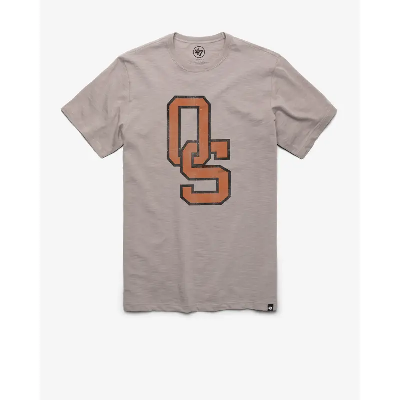 OKLAHOMA STATE COWBOYS VINTAGE GRIT '47 SCRUM TEE