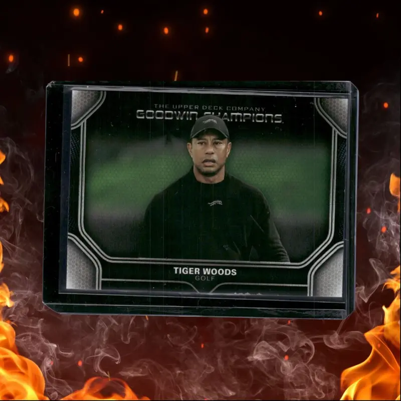 2024 Upper Deck Goodwin Champions Tiger Woods Glossy Back (A) #92