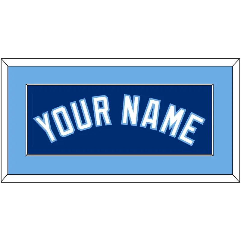 Kansas City Name - Alternate Blue - Single Mat 2
