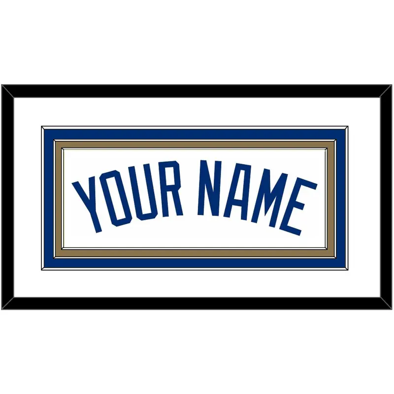 Kansas City Name - Home White - Triple Mat 1