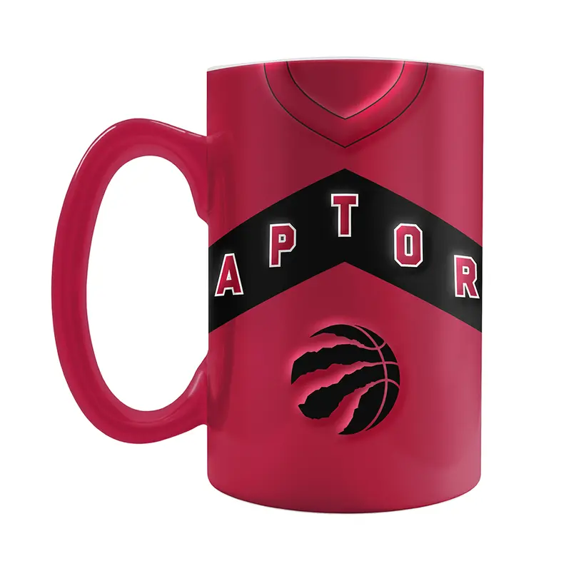 NBA Toronto Raptors Jersey Style Sculpted Mug (20 oz)