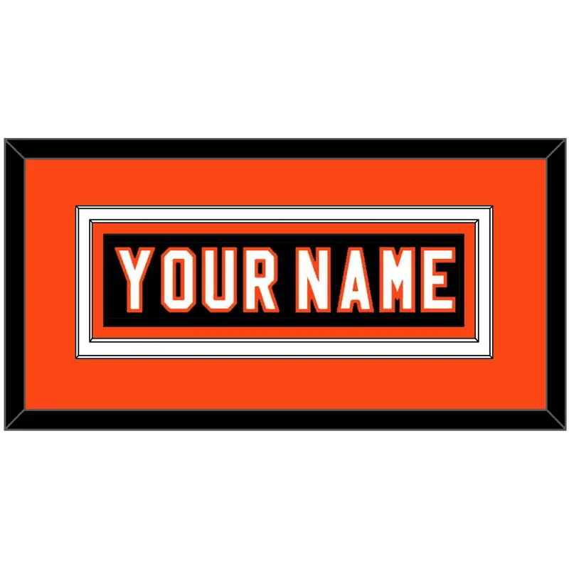 Philadelphia Nameplate - Road Black (1997-2007) - Double Mat 3