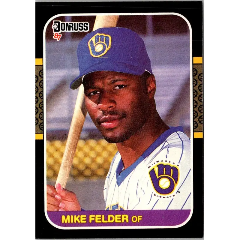 1987 Donruss Mike Felder #295