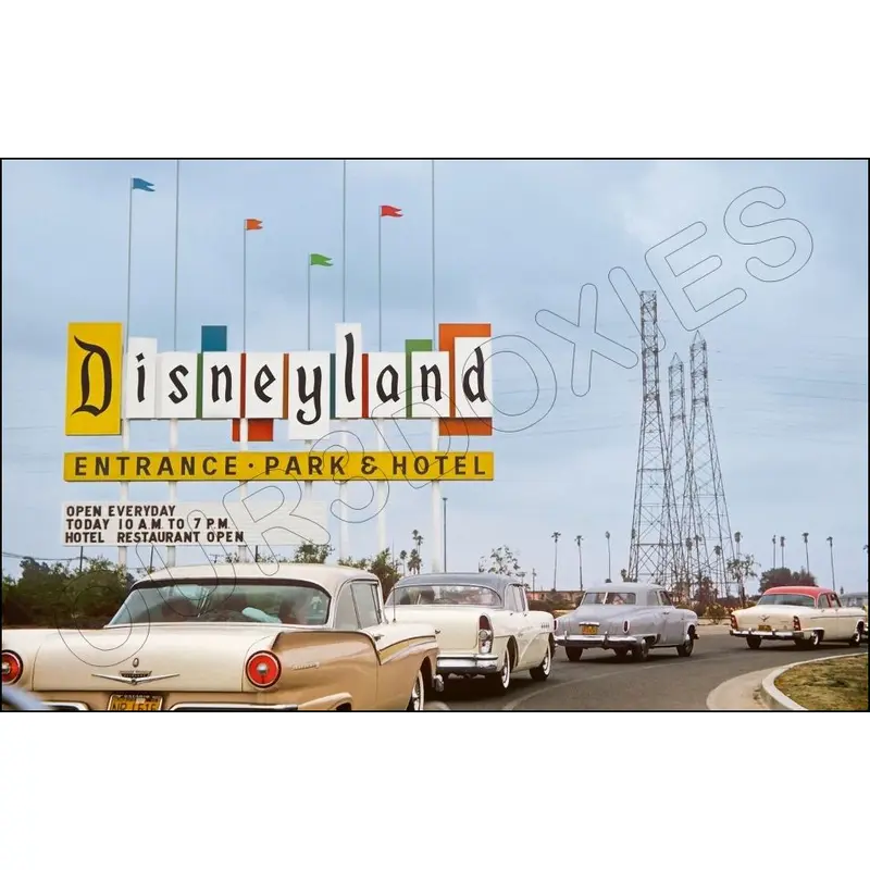 Disneyland Entrance 1959 Poster 11X17 - 1289