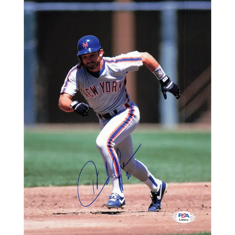 HOWARD JOHNSON signed 8x10 photo PSA/DNA New York Mets Autographed