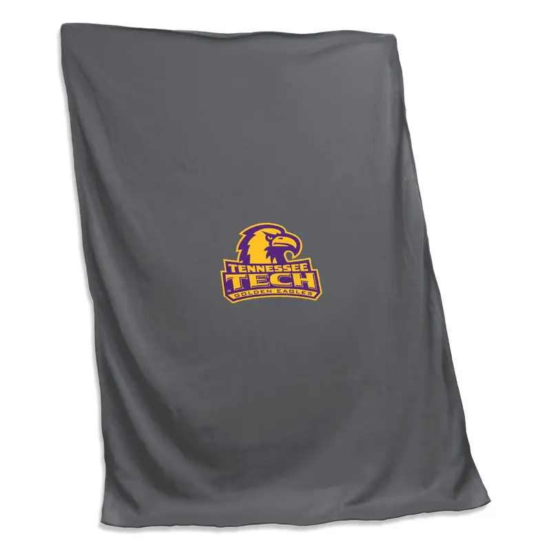 Tennessee Tech Charcoal Sweatshirt Blanket (Screened)