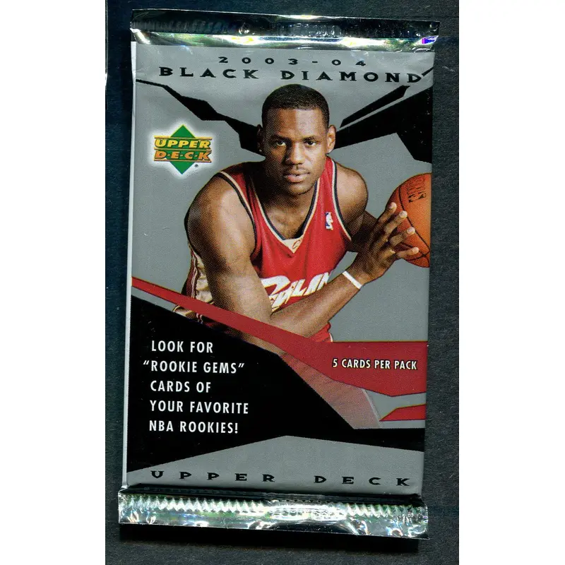 2003/04 Upper Deck Black Diamond Basketball Unopened Pack (Hobby)