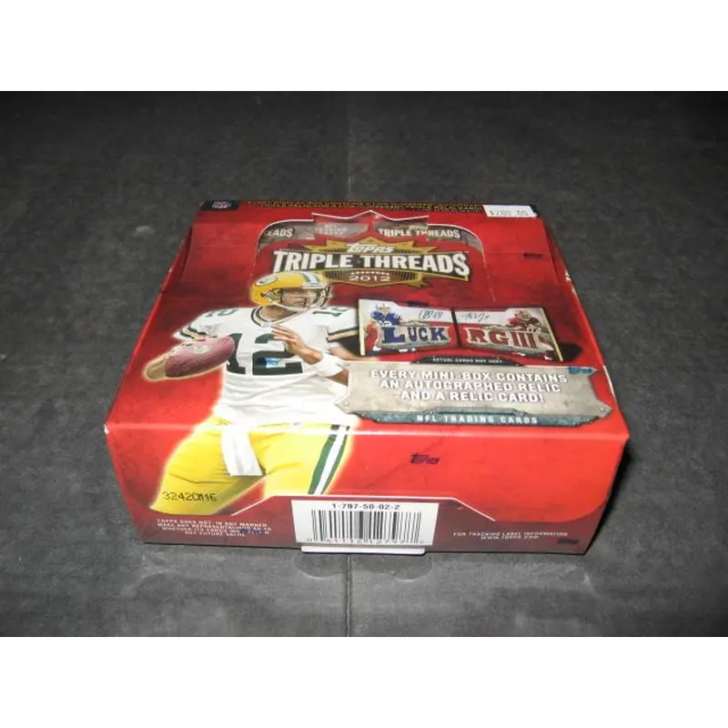 2012 Topps Triple Threads Football Box (Hobby)