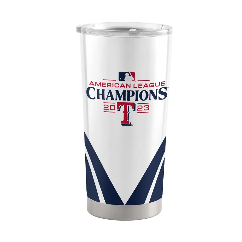 Texas Rangers 20oz 2023 AL Champions Stainless Tumbler