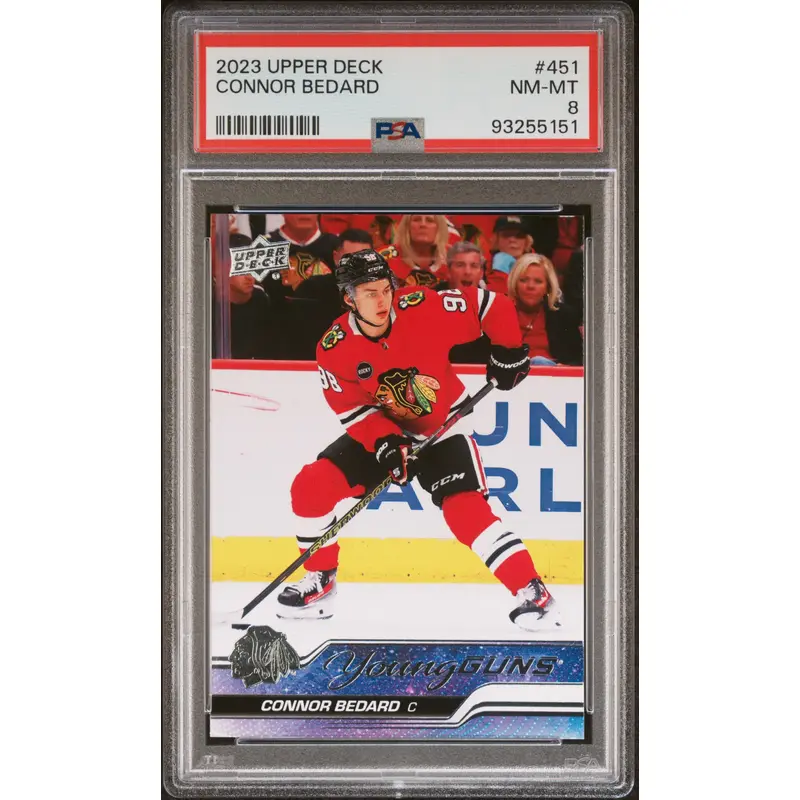 Connor Bedard 2003 Upper Deck #451 PSA 8 NM-MINT 5151