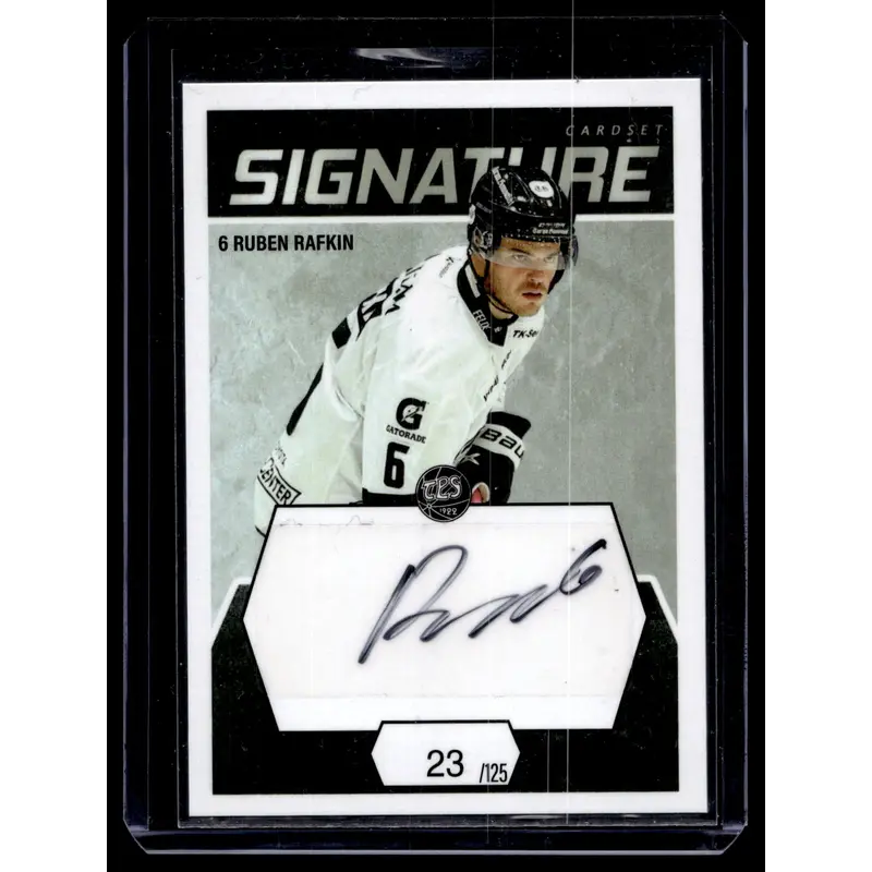 2021-22 Cardset Signature - Ruben Rafkin /125