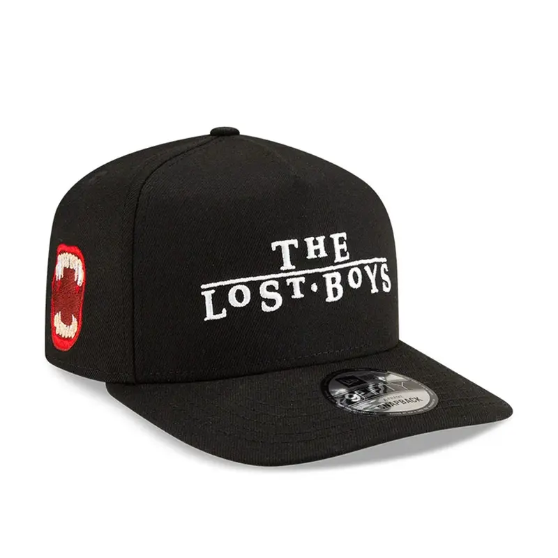 The Lost Boys Warner Brothers Black 9FIFTY A-Frame Snapback Adjustable Cap
