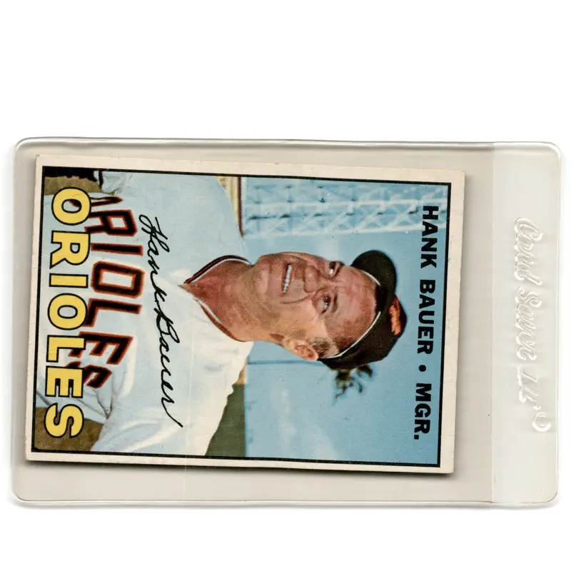1967 Topps Hank Bauer #534 VG-EX