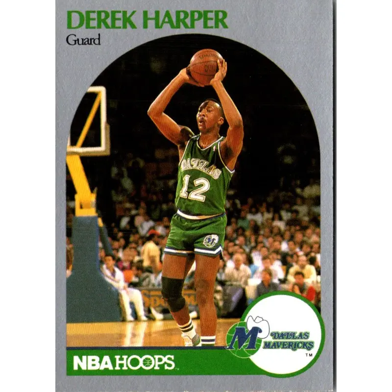 1990 Hoops Derek Harper #86