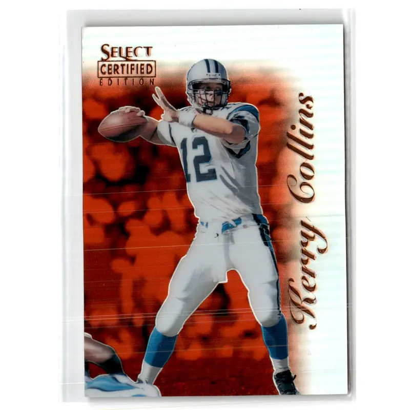 1995 Pinnacle Showcase Kerry Collins #17