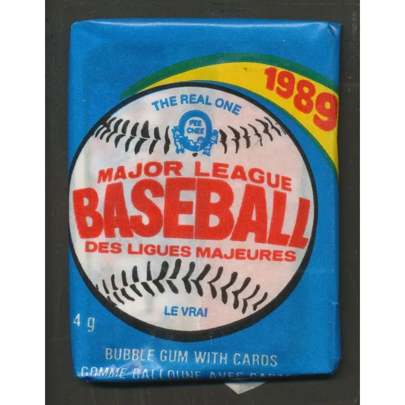 1989 OPC O-Pee-Chee Baseball Unopened Wax Pack