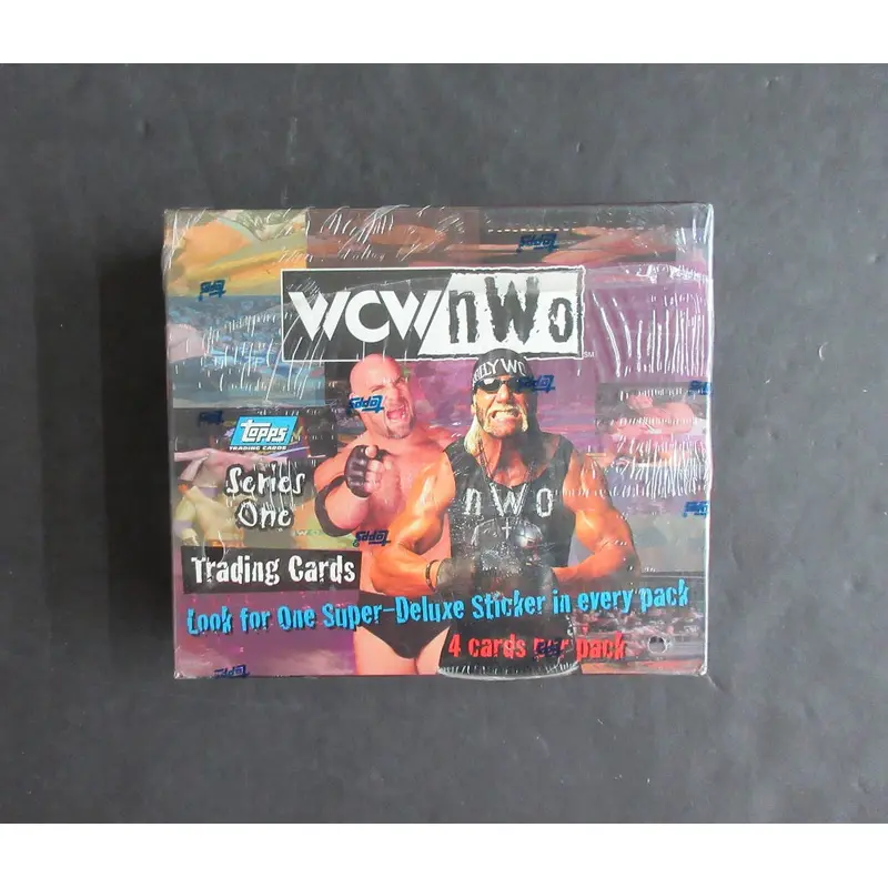 1998 Topps WCW/NOW Wrestling Series 1 Box (Retail) (24/4)