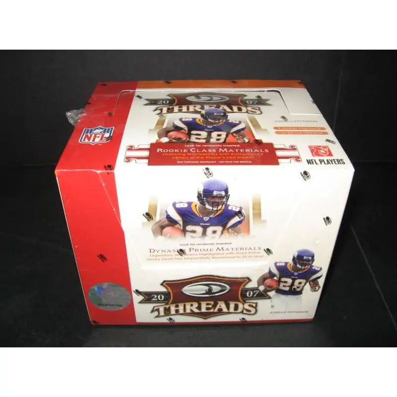 2007 Donruss Threads Football Box (Hobby)