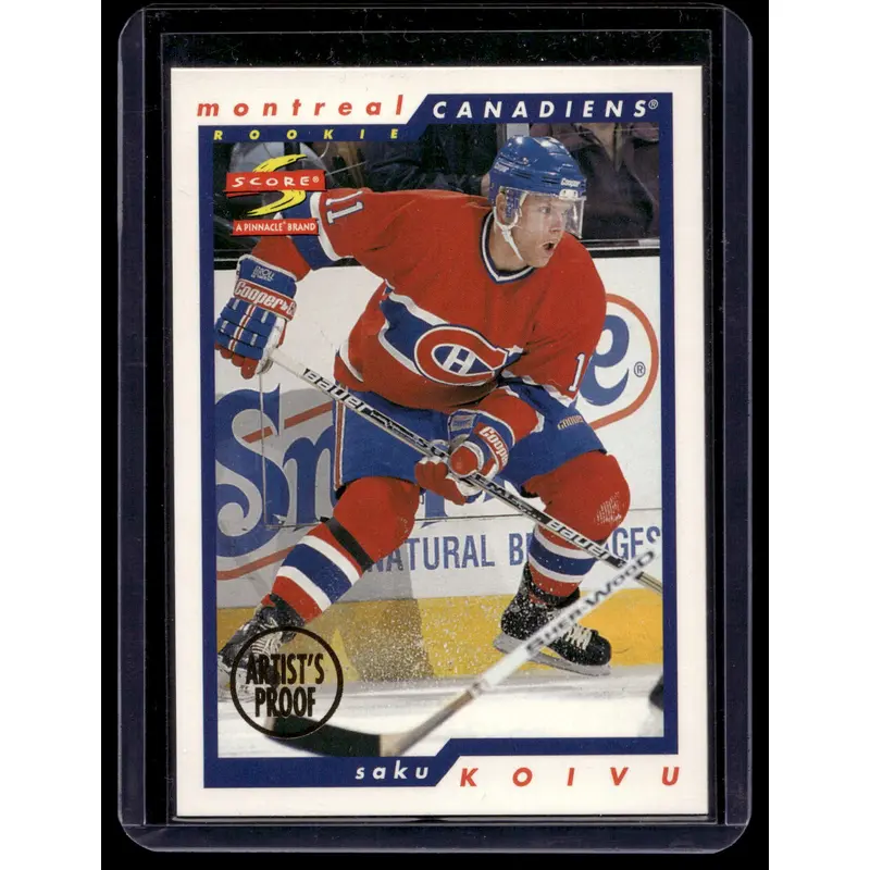 1996-97 Score - Artist's Proof - Saku Koivu #238
