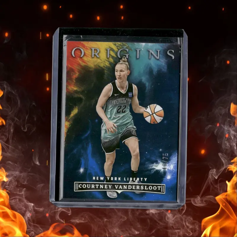 2023-24 Panini Origins WNBA Blue Courtney Vandersloot 40/75 #8